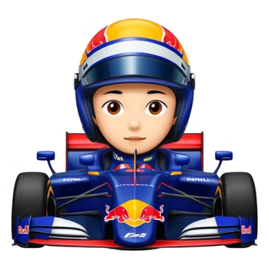 Yuki Redbulls F1 sticker