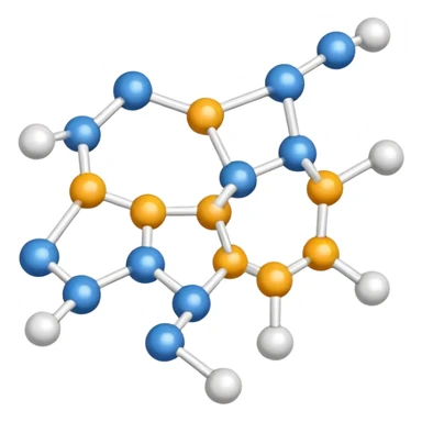Vitamin E molecular structure chemical formula sticker