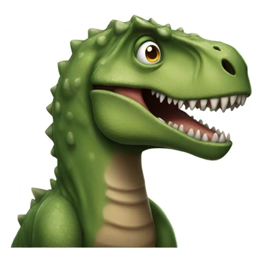 Dinosaur in war sticker