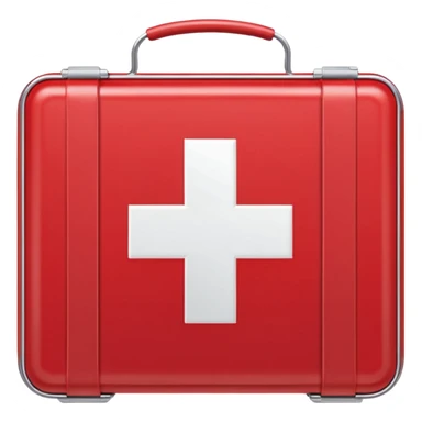 First aid kit sticker