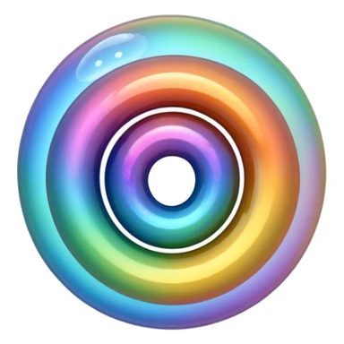 bubbles Small bubbles forming spiral. sticker