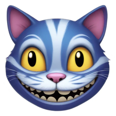 cheshire cat sticker