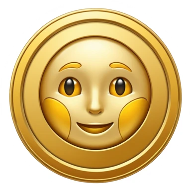 gold coin sticker