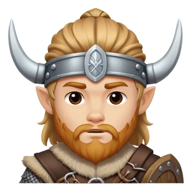 Viking boy sticker
