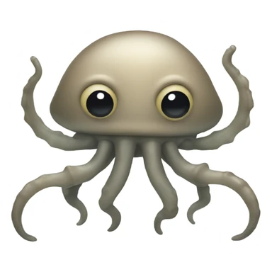 sea creature with three legs/arms sticker