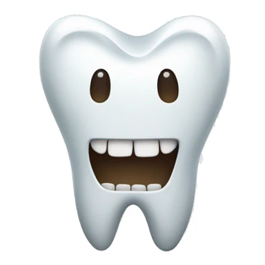 A TOOTH sticker