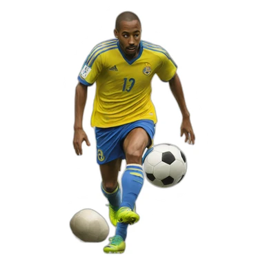 futbol grafiti sticker