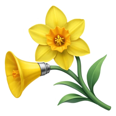 Daffodil sticker