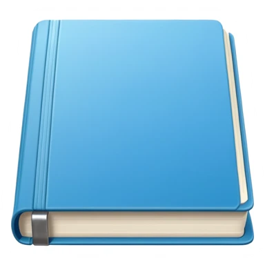 single book, simple, clear, no text sticker