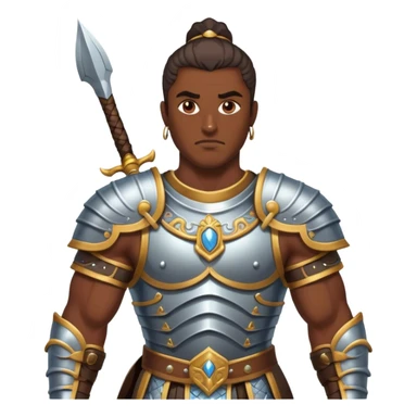 a big warrior from carthage sticker
