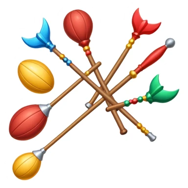 make emojies for all the quidditch equipment sticker