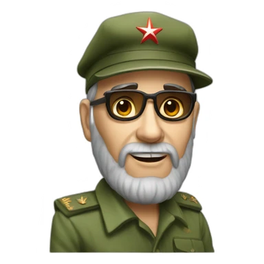 Fidel castro sticker