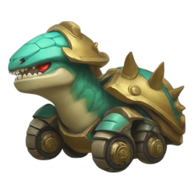 rammus rolling sticker