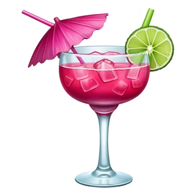 hibiscus margarita sticker