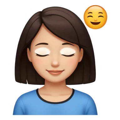 Jakru russce  marrant. Noire et brun. Une fille sticker