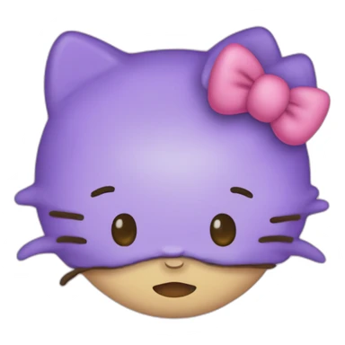 je voudrais un hello kitty trop mignon  sticker