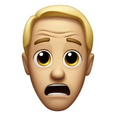 scared emoji sticker