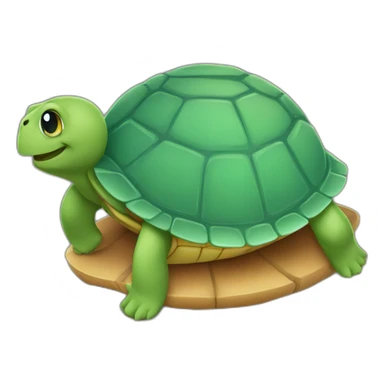 Chat sur tortue sticker
