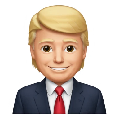 Donald Trump president sticker