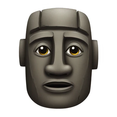easter island head sticker