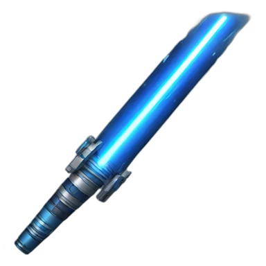 blue laser saber sticker