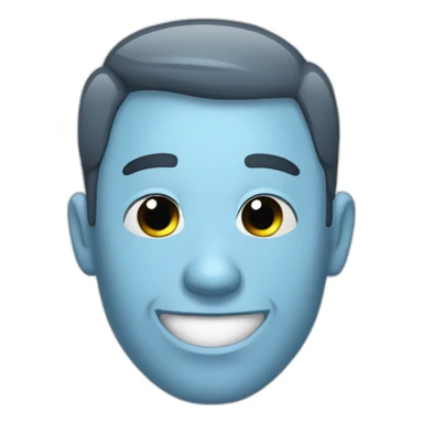  un homme pleure de rire sticker