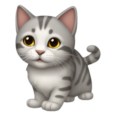 Gatto che piange sticker