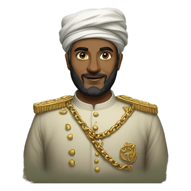 Muhammad Said Pasha full-length sticker