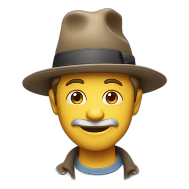 Singe avec un chapeau d’anniversaire  sticker