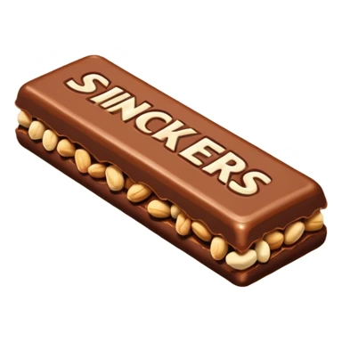 Snickers bar sticker