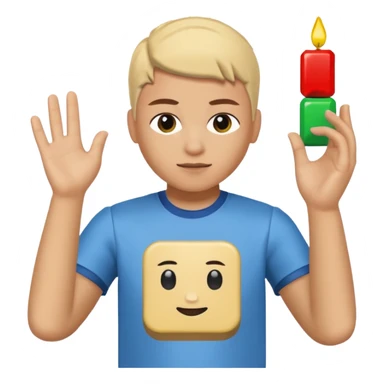 Roblox bacon playing eoblox sticker