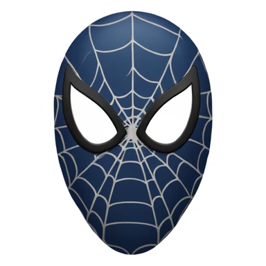 Spiderman mask sticker