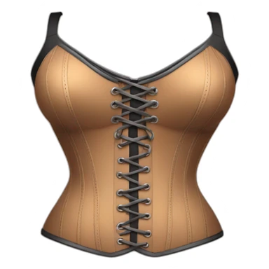Corset top sin cordones sticker