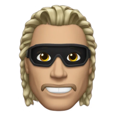 elon mask on WWE sticker