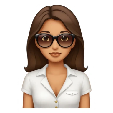 Girl on cruise ship sticker