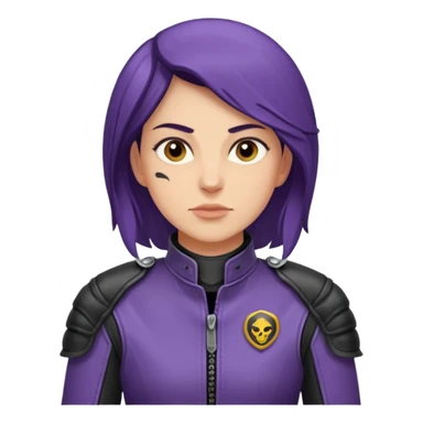 Violet Sorengil from the book The Fourth Wing, Traces of a Fighting Ashjad sticker