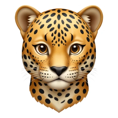 A high-resolution photo-realistic digital illustration of a young jaguar, chest upward A high-resolution, photo-realistic digital illustration of a majestic young jaguar sticker