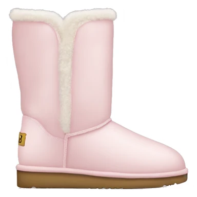light pink uggs sticker