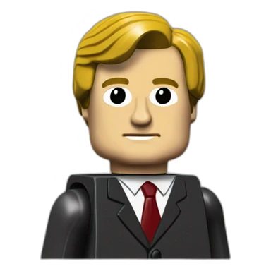 saul goodman as legos sticker