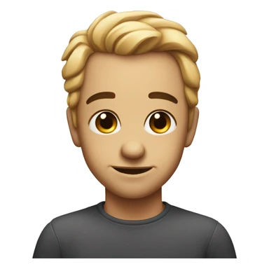 smirk with raised eyebrow bite lip sticker