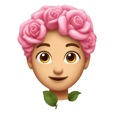 Corazón rosa bajo  sticker