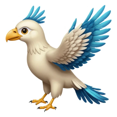 Make this as a left wing 🪽 in a text form sticker