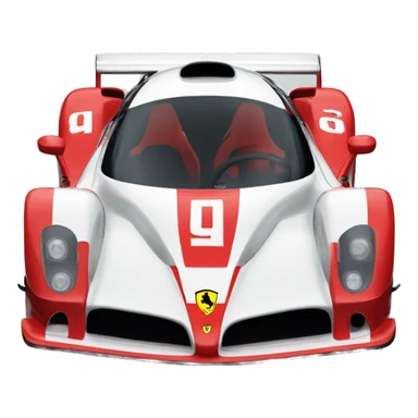 A Ferrari 499P sticker