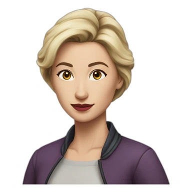 Caucasian-Female-Actress-Rose-DoctorWho sticker