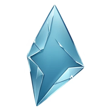 broken glass shard sticker