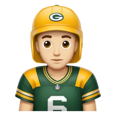 Chill guy Packers fan sticker
