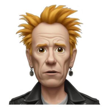 Johnny rotten sticker