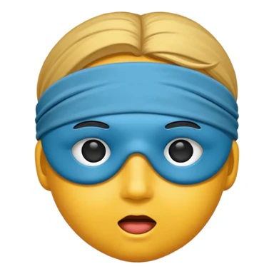 Blindfold sticker