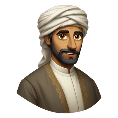 19th century Arab sticker