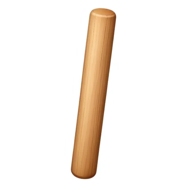 wooden stick (White Colour) sticker
